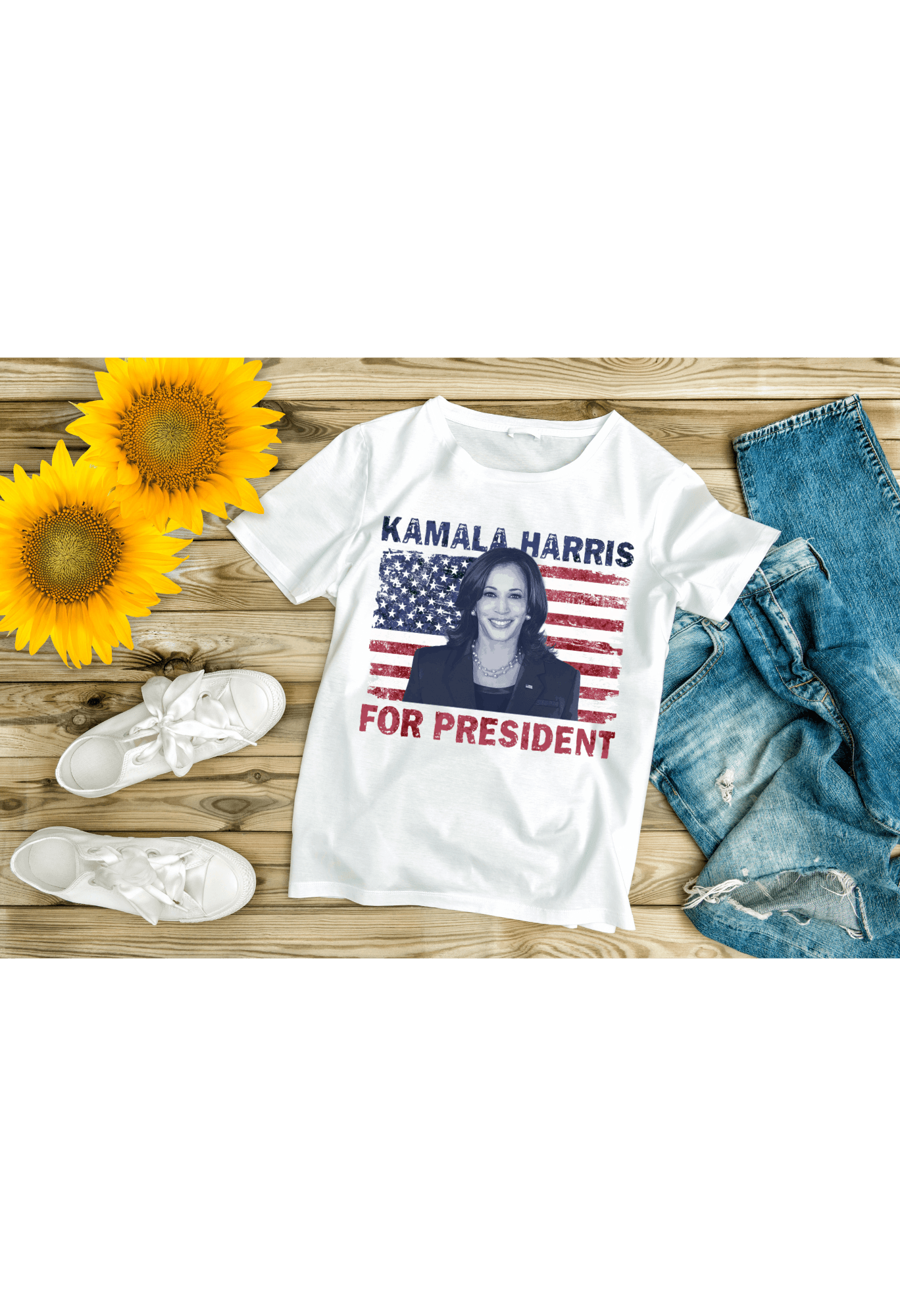 Kamala Harris for President Graphic T-Shirt