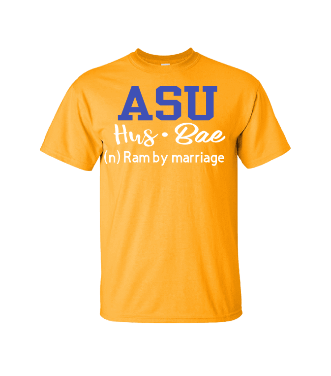 Albany State University (ASU) Husbae Graphic T-Shirt - Uneek Boutique by Dee