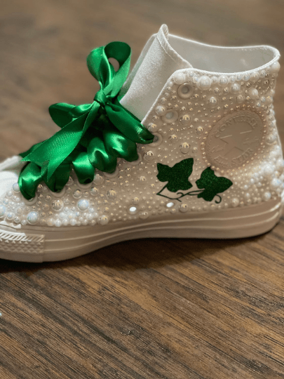 Alpha Kappa Alpha Sorority Bling Converse - Uneek Boutique by Dee
