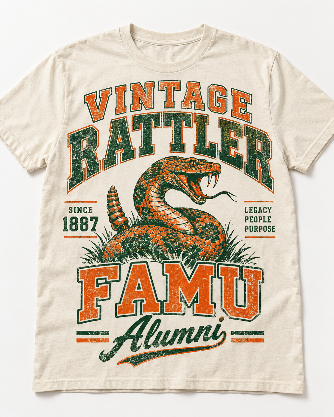 Vintage FAMU Rattlers Alumni T-Shrt