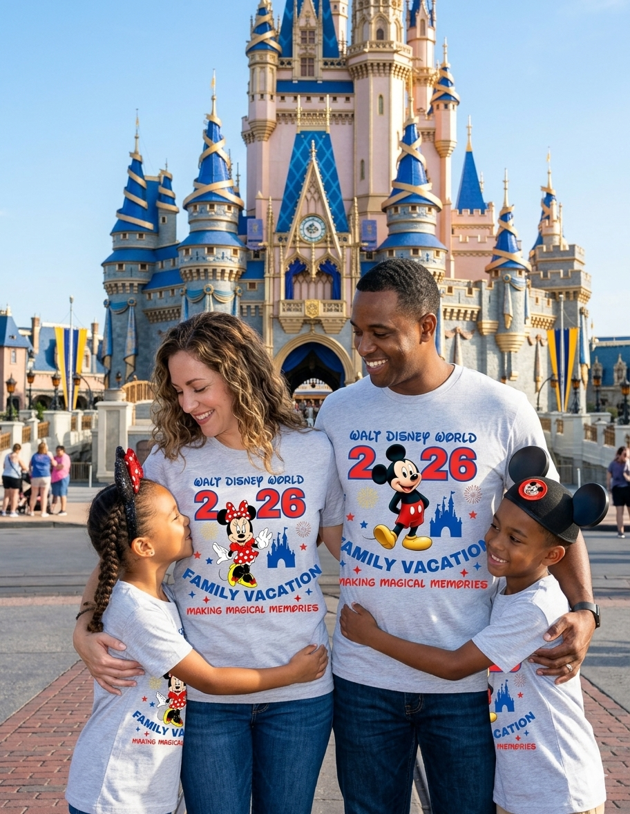 Disney Vacation Matching Family Trip Shirts - Uneek Boutique by Dee