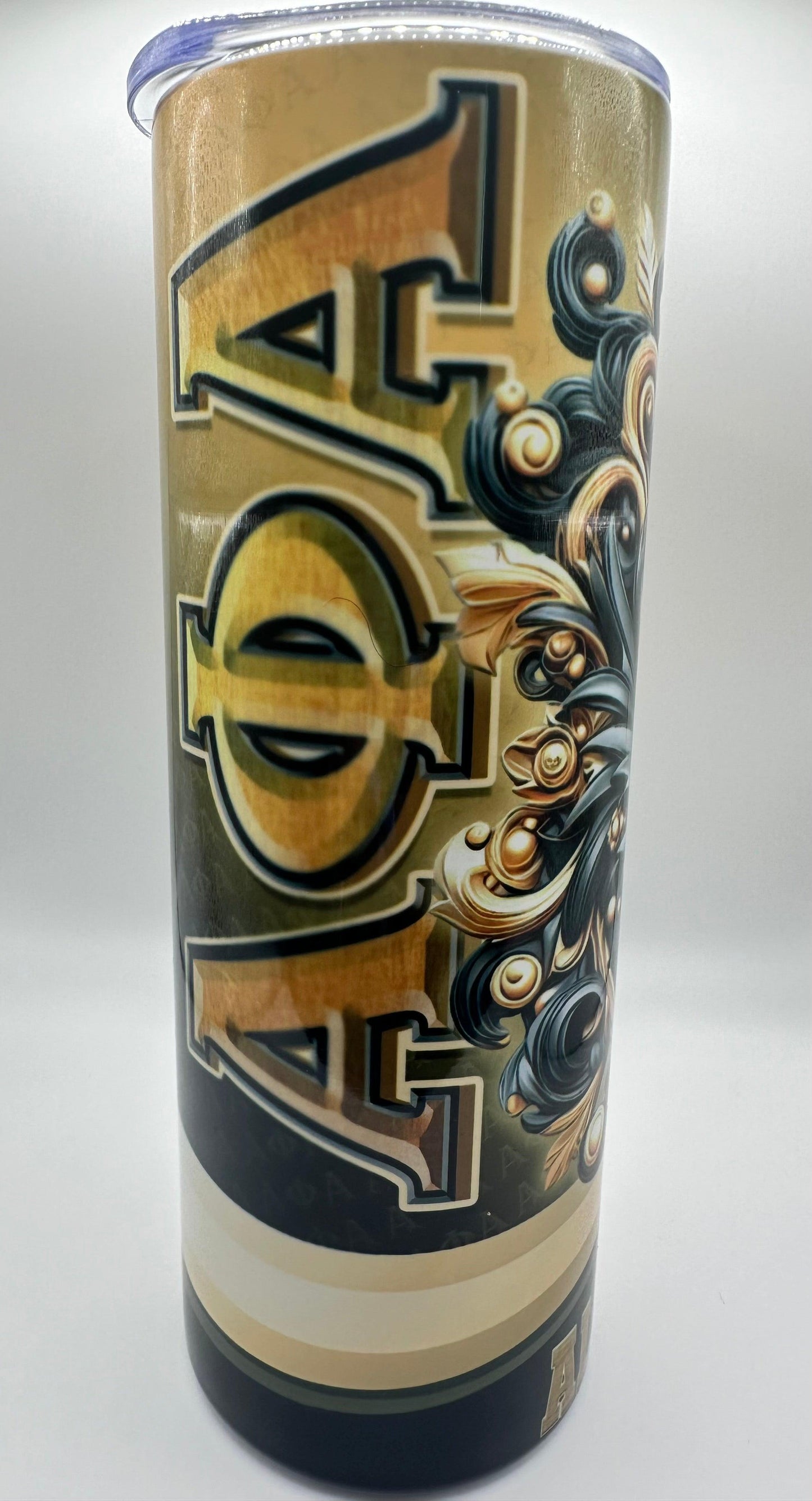 Alpha Phi Alpha Fraternity 20oz Stainless Steel Tumbler - Uneek Boutique by Dee