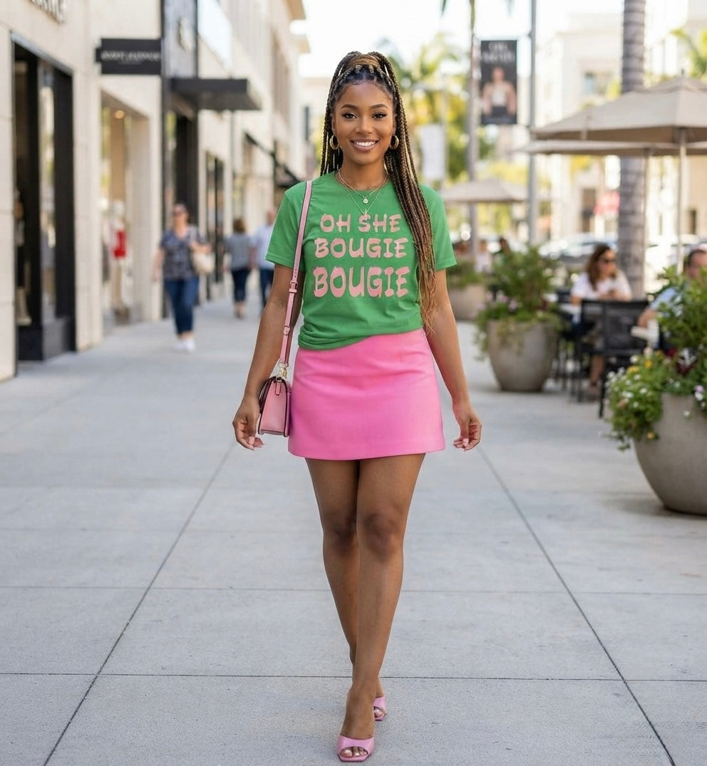 Oh She Bougie Bougie T-Shirt - Uneek Boutique by Dee