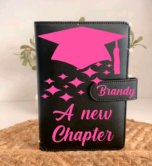 Graduate New Chapter Budget Binder with Coordinating Cash Envelopes - Uneek Boutique by Dee