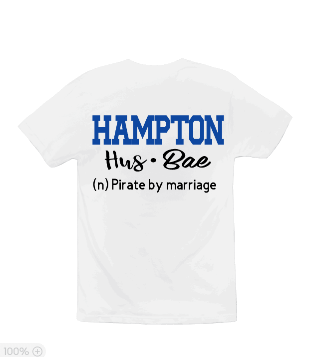 Hampton University HU Husbae Graphic T-Shirt - Uneek Boutique by Dee