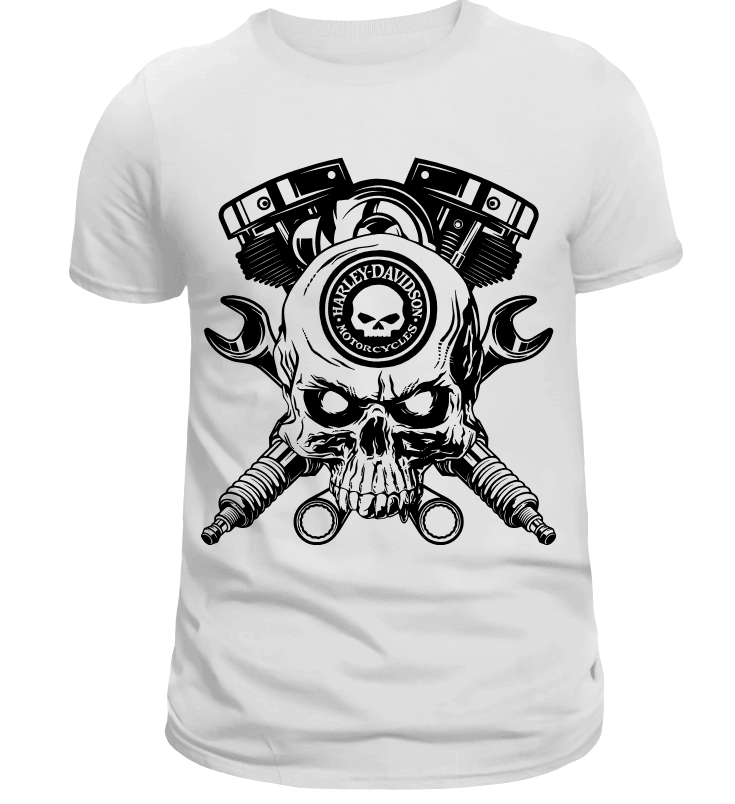 Harley Davidson Unisex T-Shirt - Uneek Boutique by Dee