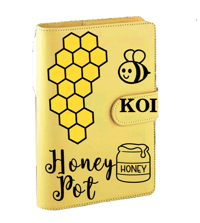 Honey Pot Budget Binder with Coordinating Cash Envelopes - Uneek Boutique by Dee