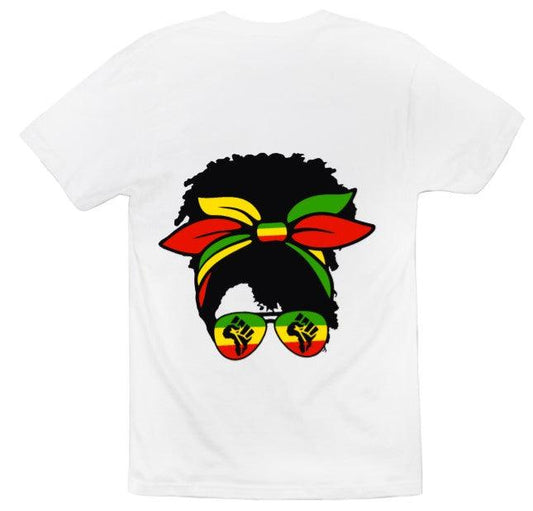 Celebrate Juneteenth Women Fitted Graphic T-Shirt - Uneek Boutique by Dee
