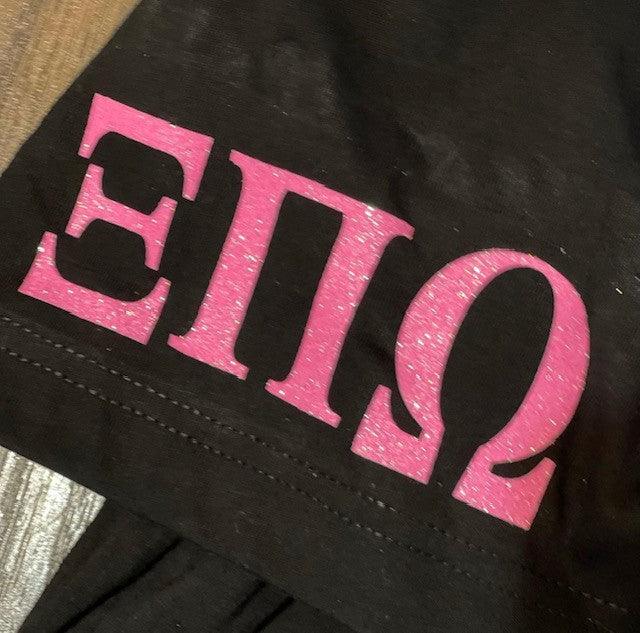 Alpha Kappa Alpha Legacy Original & Remix Glitter Graphic T-Shirts - Uneek Boutique by Dee