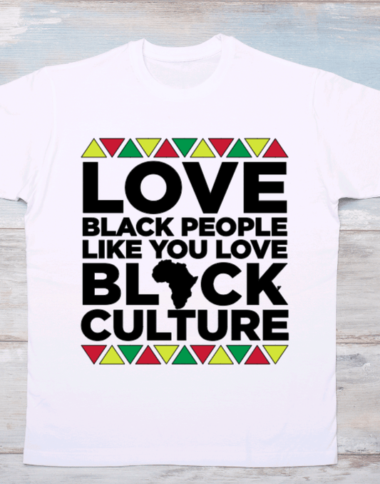 Love Black People Graphic T-Shirt - Uneek Boutique by Dee