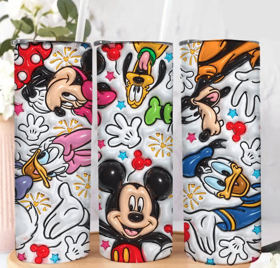 Mickey Mouse & Friends 20oz Stainless Steel Tumbler - Uneek Boutique by Dee