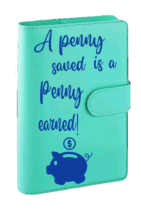 Penny Saved Budget Binder with Coordinating Cash Envelopes - Uneek Boutique by Dee