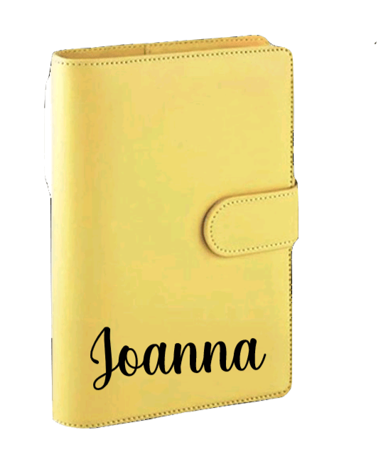 Personalized Budget Binder with Coordinating Cash Envelopes - Uneek Boutique by Dee