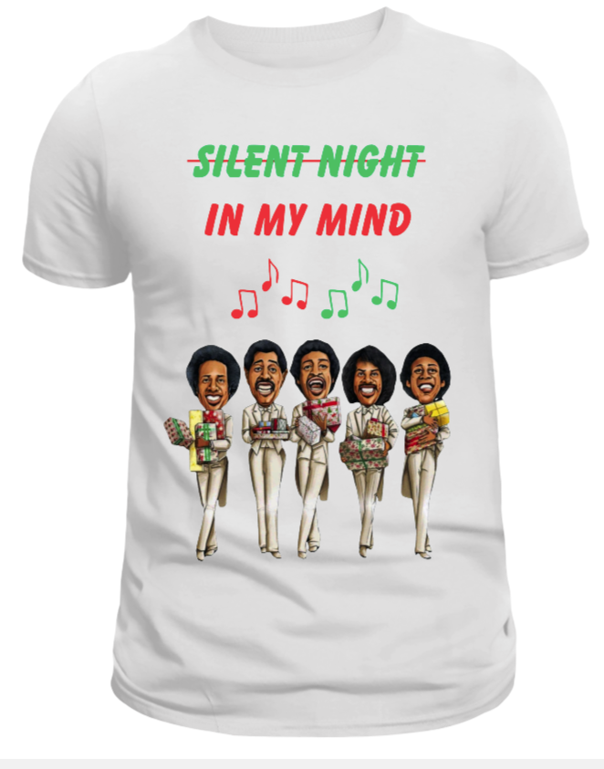 Silent Night In My Mind Temptations Graphic T-shirt - Uneek Boutique by Dee