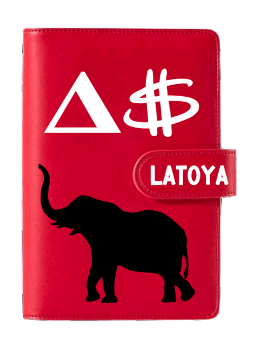 Delta Dollars Budget Binder with Coordinating Cash Envelopes - Uneek Boutique by Dee