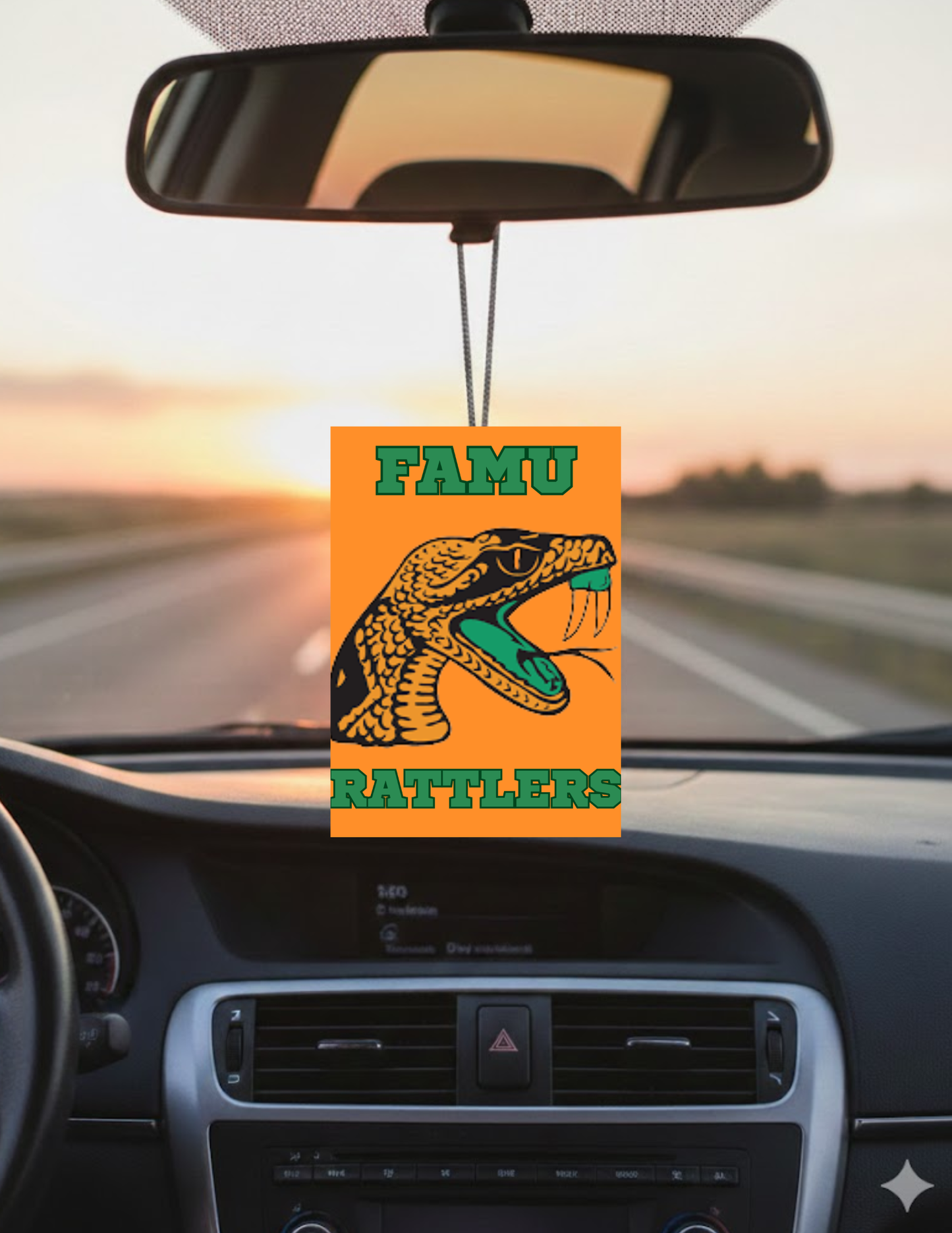 FAMU Car Air Freshener - Uneek Boutique by Dee