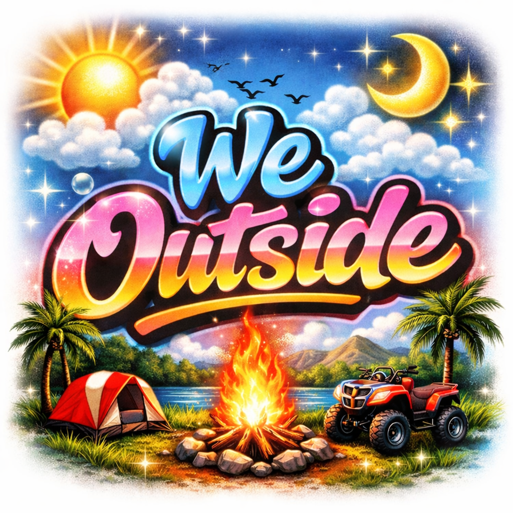 We Outside Funny Graphic T-Shirt - Uneek Boutique by Dee