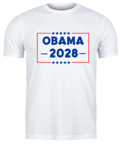 Obama 2028 Graphic T-Shirt