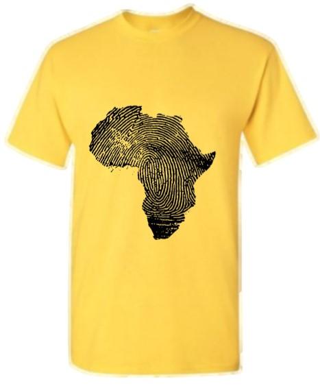 Africa is in my DNA Graphic T-Shirt - Uneek Boutique by Dee