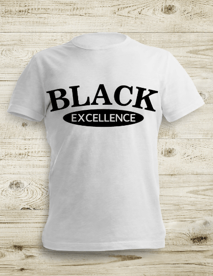 Black Excellence Graphic T-Shirt - Uneek Boutique by Dee
