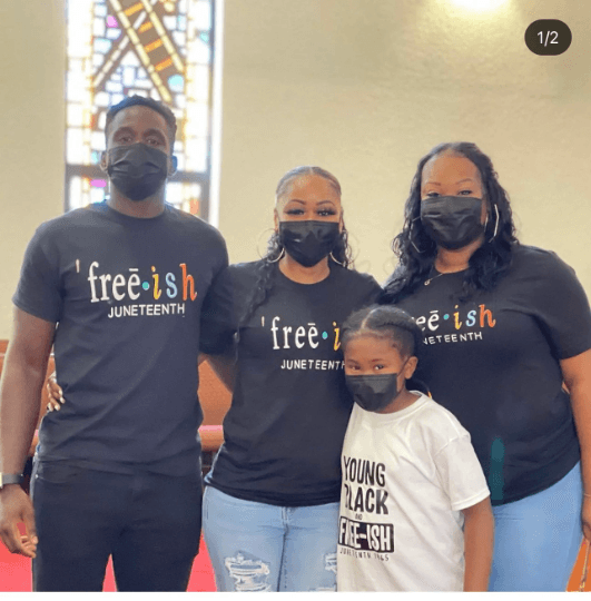 Free-ish Juneteenth Unisex Graphic T-Shirt - Uneek Boutique by Dee