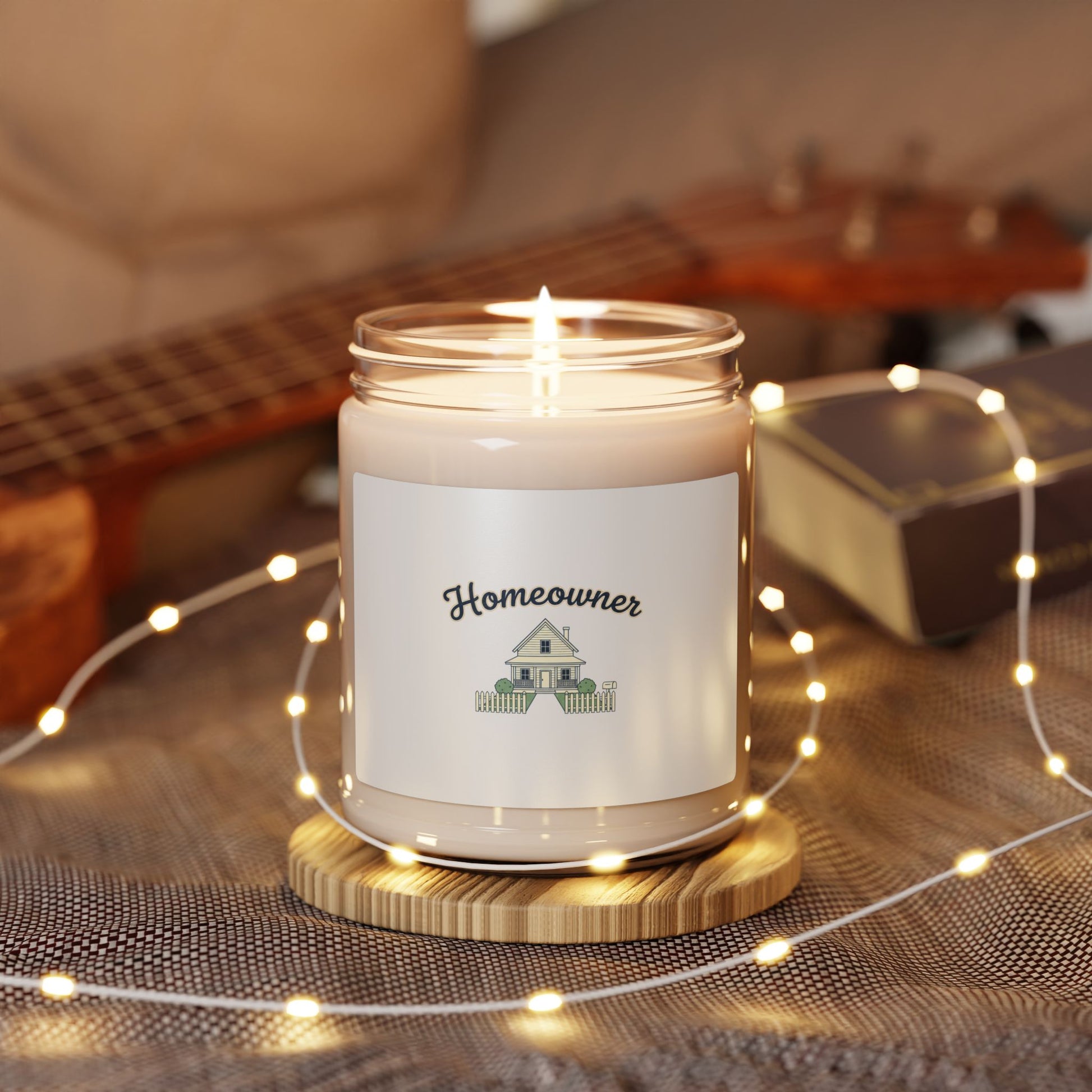 Homeowner house illustration Candle | Scented Soy 9oz - Uneek Boutique by Dee
