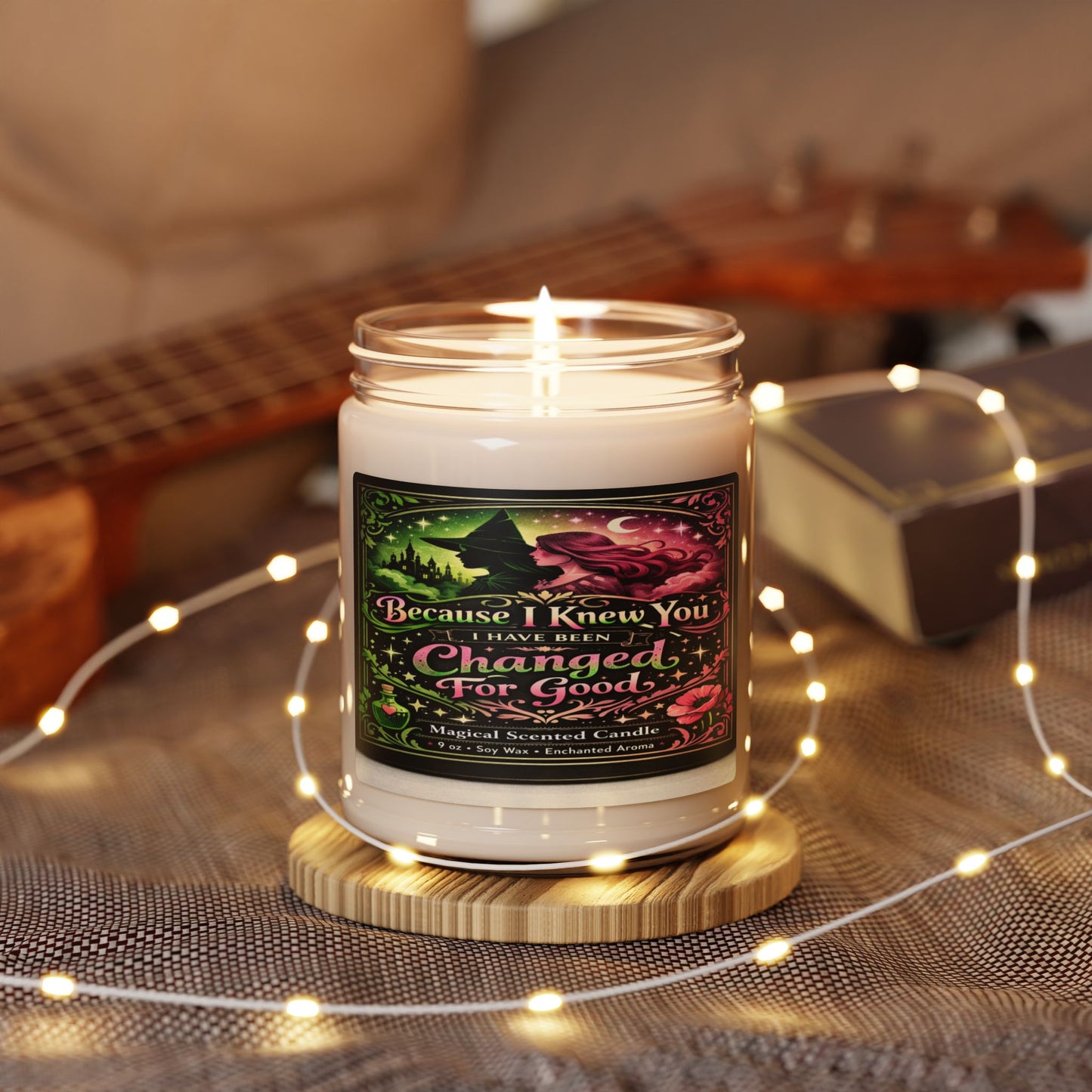 Because I Knew You Changed For Good Floral Scented Soy Candle (9 oz) - Uneek Boutique by Dee