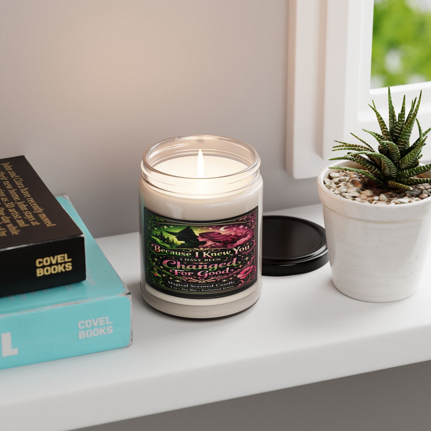 Because I Knew You Changed For Good Floral Scented Soy Candle (9 oz) - Uneek Boutique by Dee