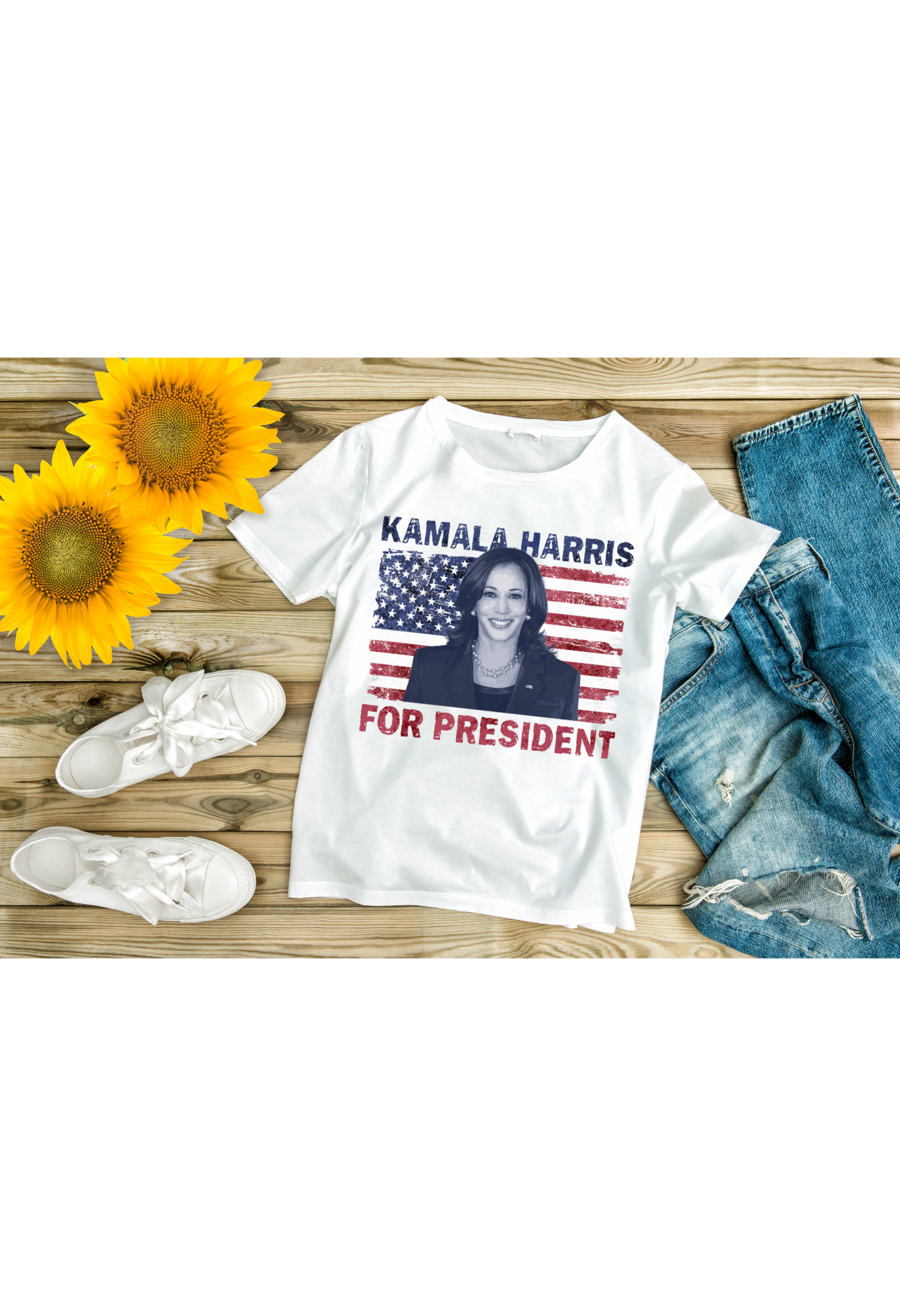 Kamala Harris for President Graphic T-Shirt