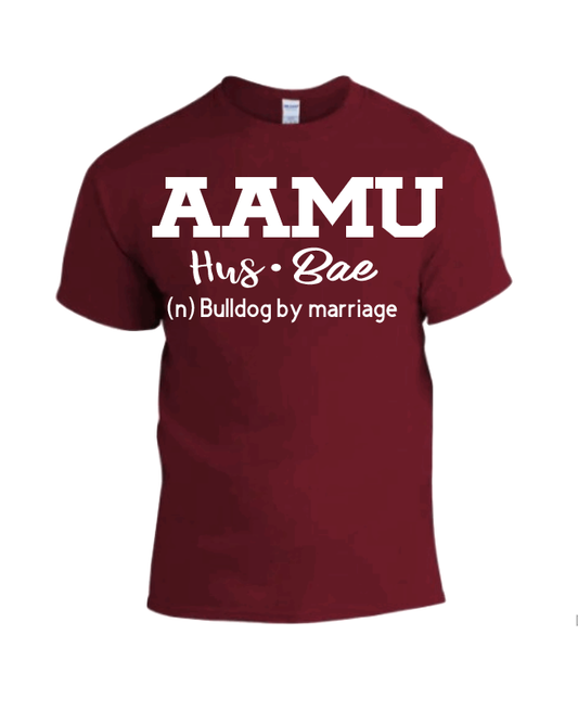 Alabama A&M University AAMU Husbae Graphic T-Shirt