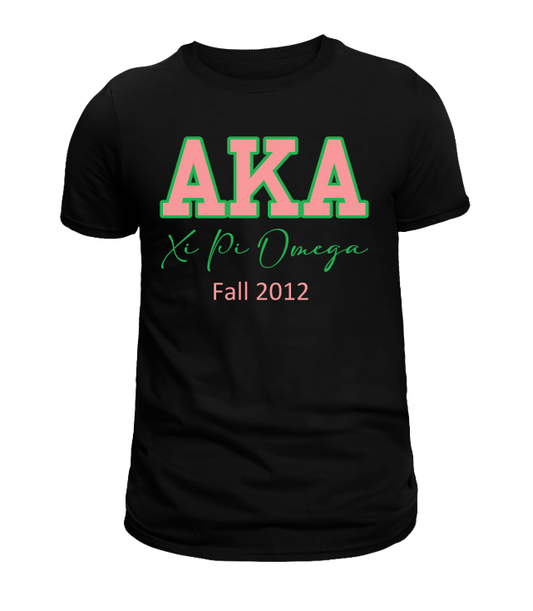 Alpha Kappa Alpha Personalized Chapter Shirt