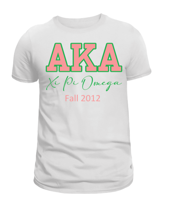 Alpha Kappa Alpha Personalized Chapter Shirt