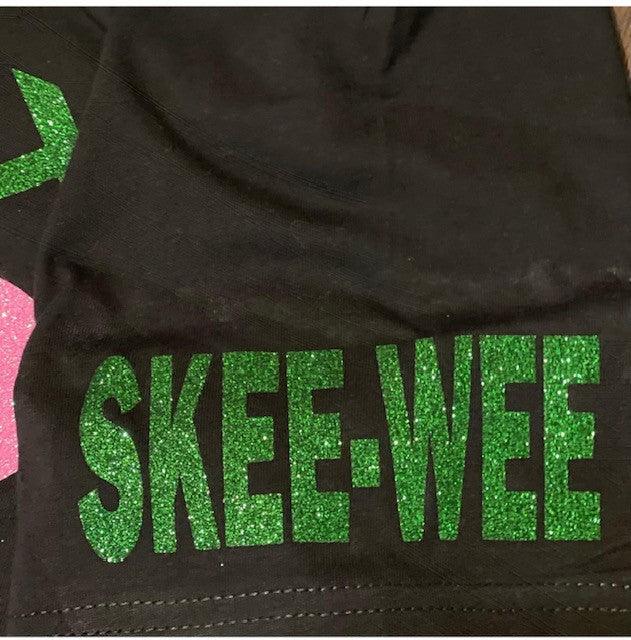 Alpha Kappa Alpha Legacy Original & Remix Glitter Graphic T-Shirts - Uneek Boutique by Dee