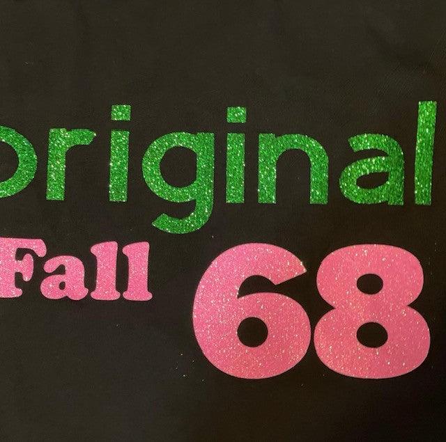 Alpha Kappa Alpha Legacy Original & Remix Glitter Graphic T-Shirts - Uneek Boutique by Dee