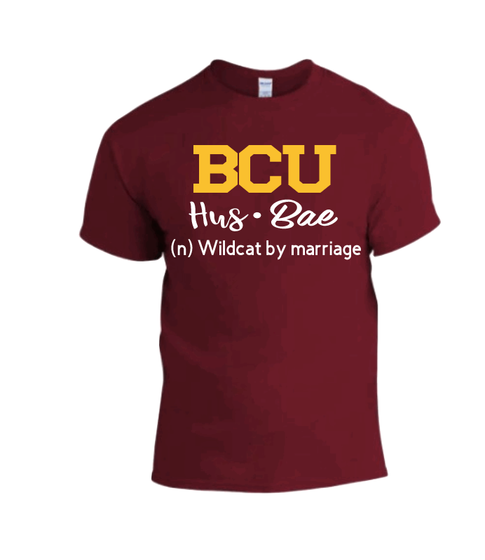 Bethune Cookman University BCU Husbae Graphic T-Shirt