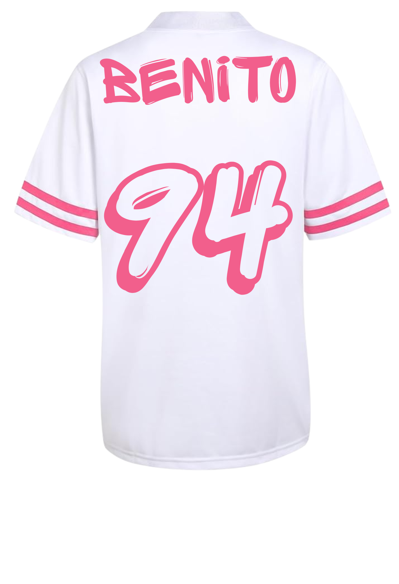 Benito Bowl Bad Bunny Super Bowl Jersey (Pink) - Uneek Boutique by Dee