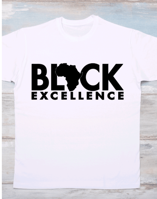 Black Excellence Graphic T-Shirt - Uneek Boutique by Dee