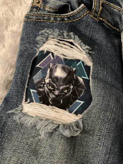 Black Panther Skinny Jeans - Uneek Boutique by Dee