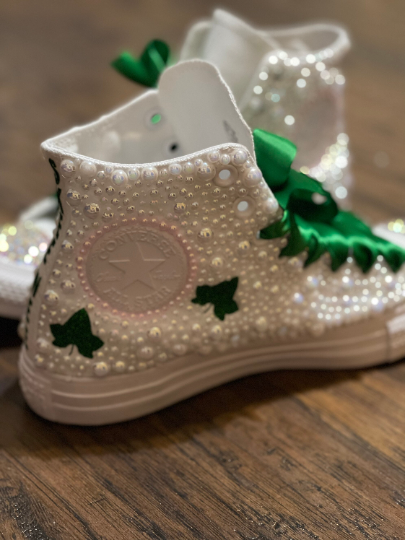 Alpha Kappa Alpha Sorority Bling Converse