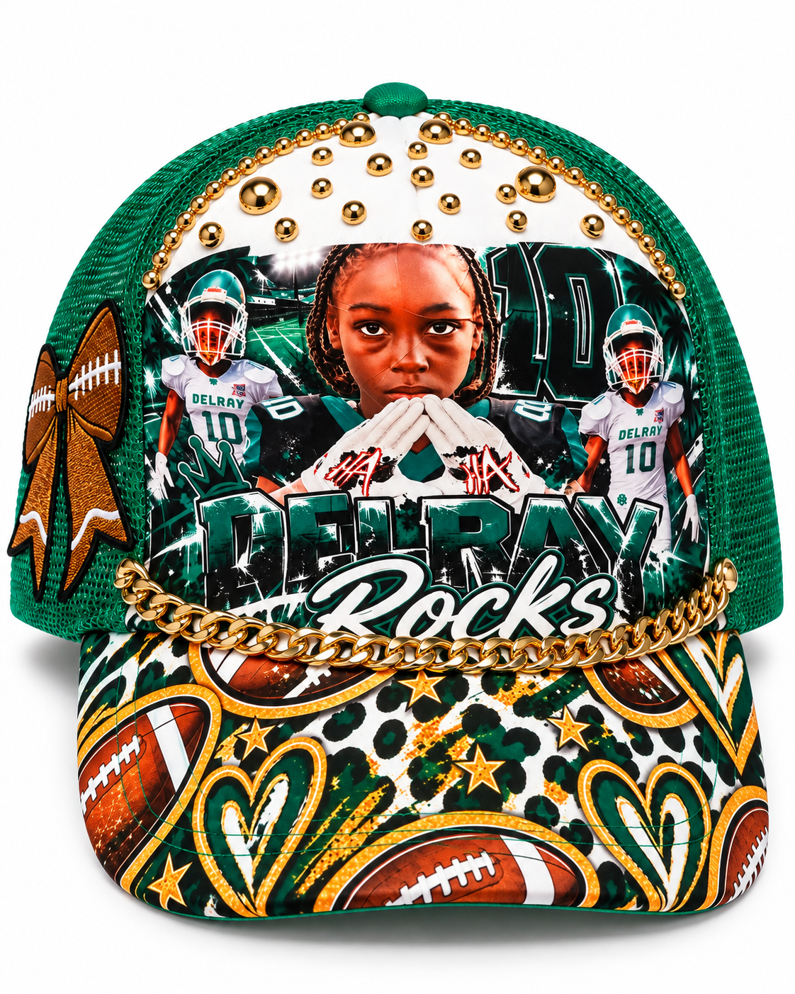Custom Football Trucker Hat