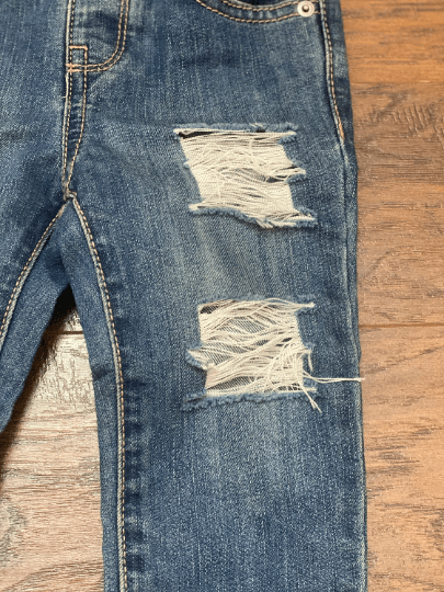 Distressed/Ripped Cocomelon Skinny Jeans - Uneek Boutique by Dee