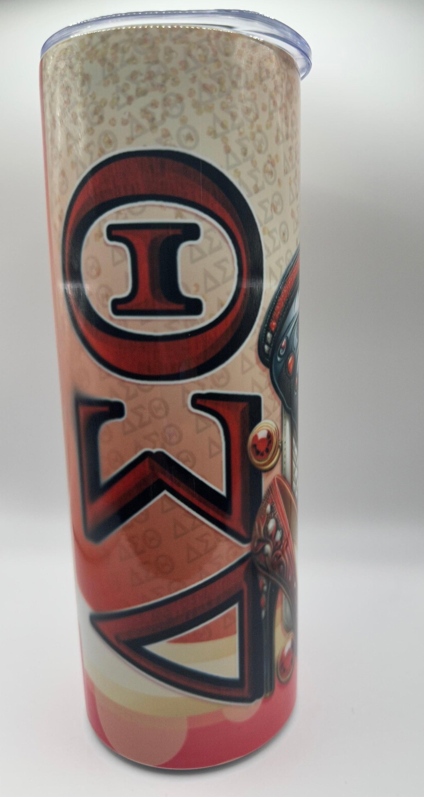 Delta Sigma Theta Sorority 20oz Stainless Steel Tumbler - Uneek Boutique by Dee