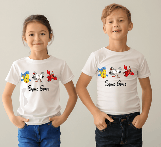 Squad Goals Kids T-Shirt - Uneek Boutique by Dee