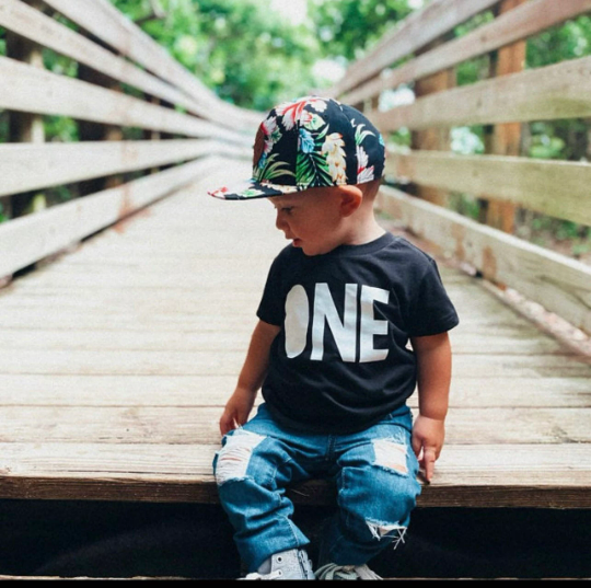 Distressed/Ripped Children's Blue Skinny Jeans