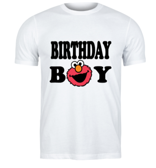 Elmo Birthday Shirts - Uneek Boutique by Dee