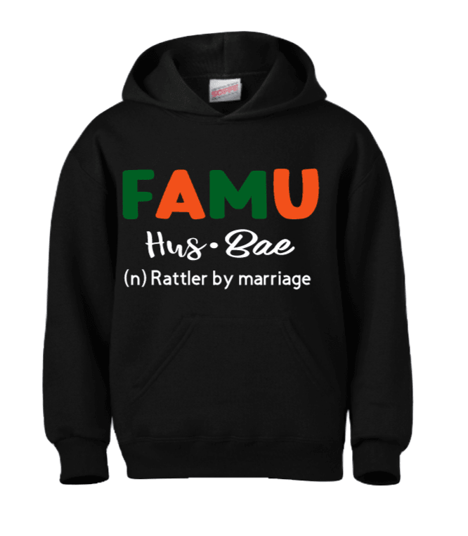FAMU Husbae Graphic Hoodie Sweatshirt - Uneek Boutique by Dee