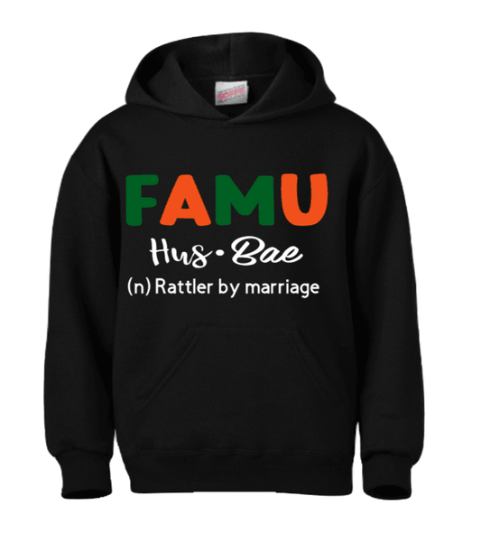 FAMU Husbae Graphic Hoodie Sweatshirt - Uneek Boutique by Dee
