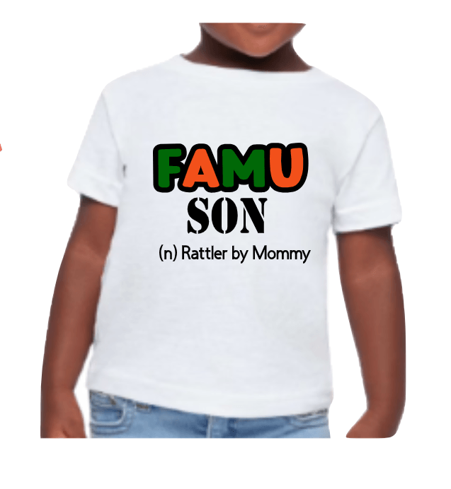 Florida A&M University FAMU Mommy Son Graphic T-shirt - Uneek Boutique by Dee