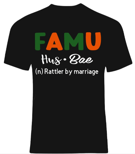 FAMU Husbae Graphic T-Shirt - Uneek Boutique by Dee