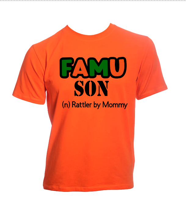 Florida A&M University FAMU Mommy Son Graphic T-shirt